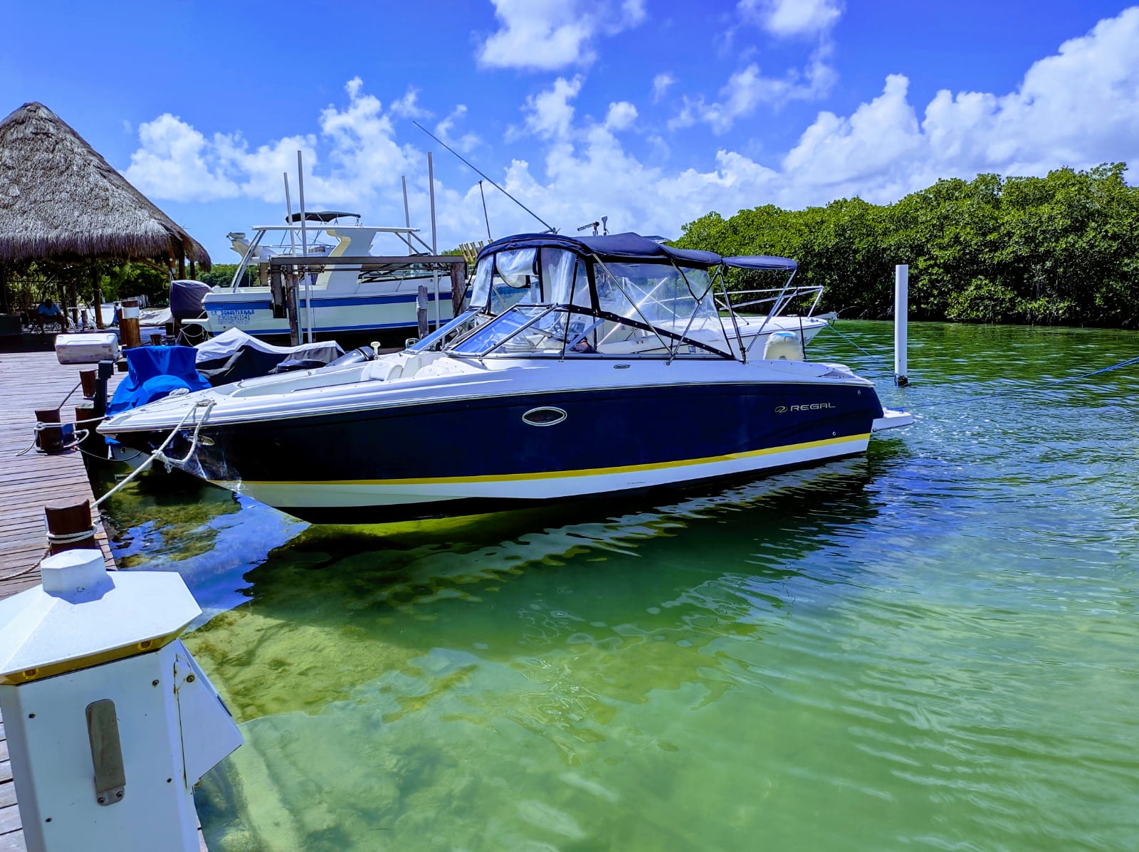 Playa Mujeres Boat to wakeboard