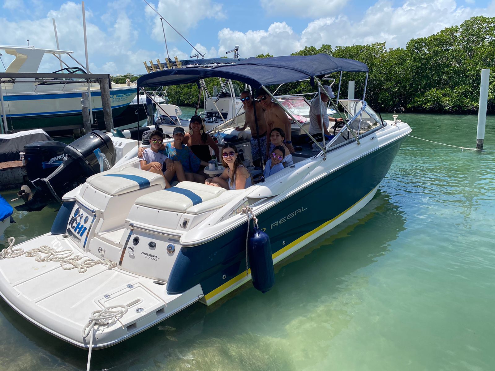 Playa Mujeres Sport craft to snorkel