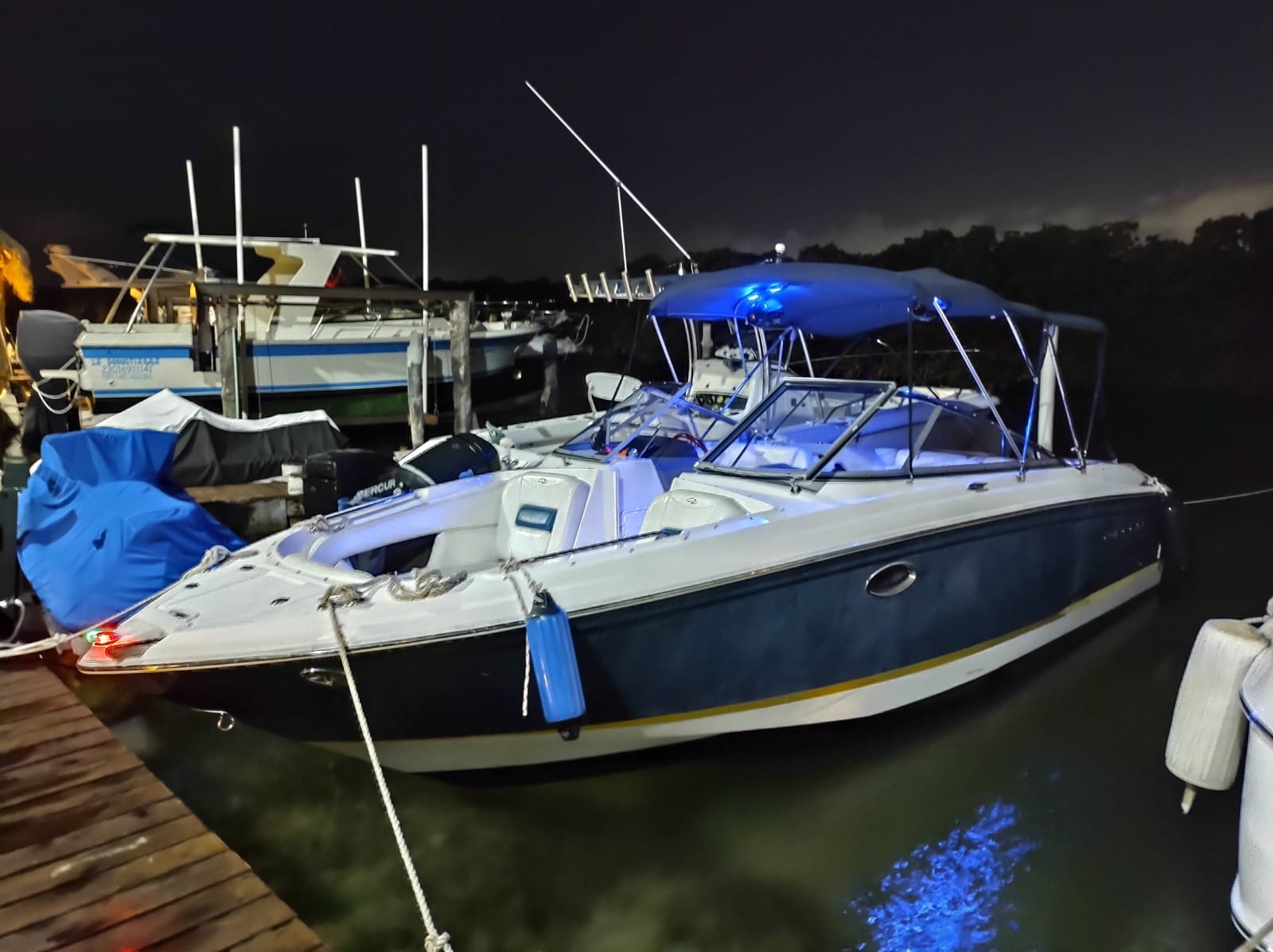 Playa Mujeres Boat with doughnut