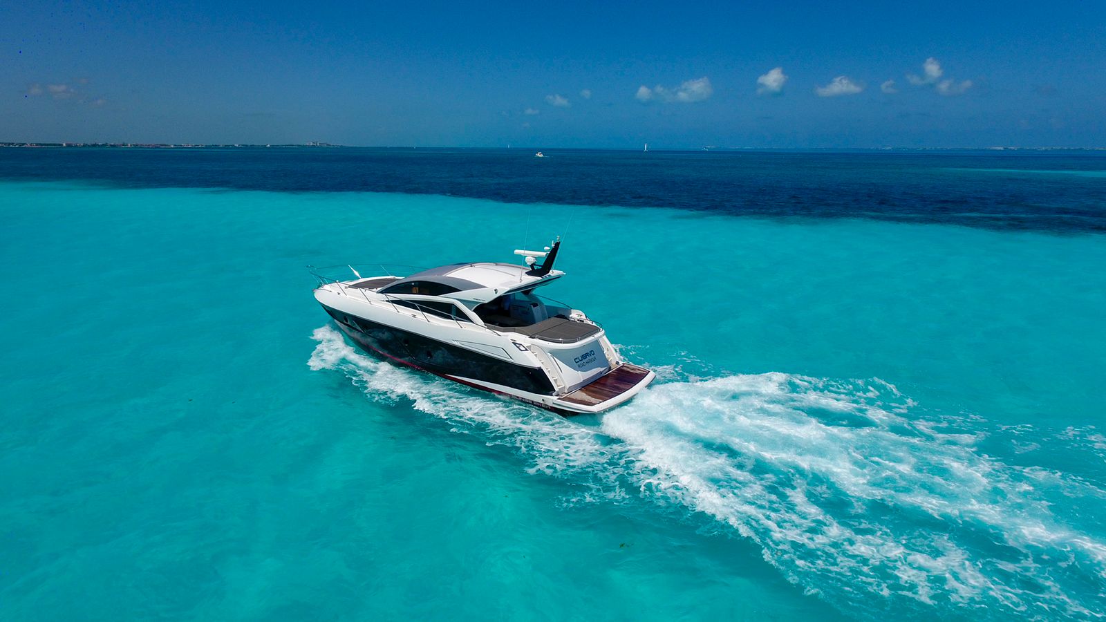 Majestic playa Mujeres luxury yacht for rent