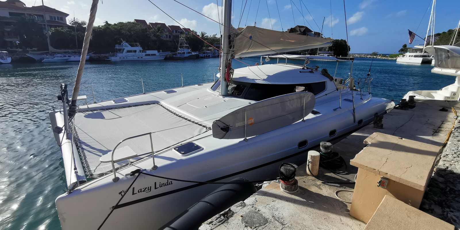 Catamaran rent at Riviera Maya