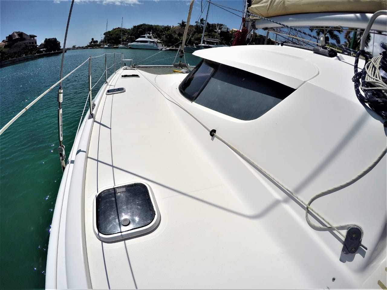 Catamaran rent at Riviera Maya