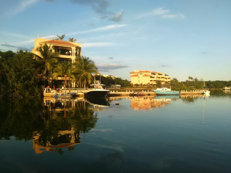 Puerto Aventuras Riviera Maya panoramic view